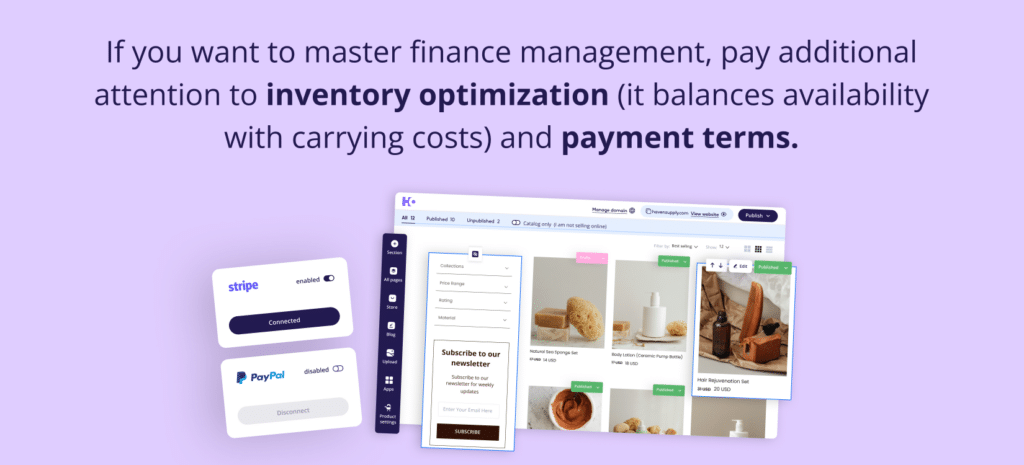 The Complete 2025 Guide to Starting a Profitable Online Business.  "Ready to start your online business? Grab Hocoos AI website builder and walk this path one step at a time." text above three examples of professional, diverse, and ready-made website templates, illustrating the capabilities of the Hocoos AI website builder.