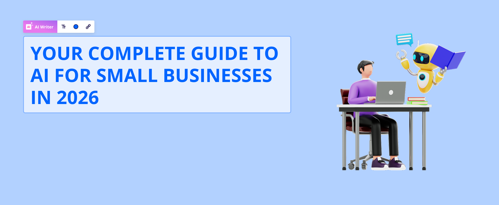 AI 如何帮助您立即创办小型企业