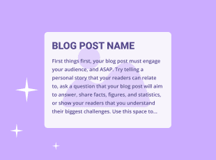 Create a blog post from scratch with Hocoos