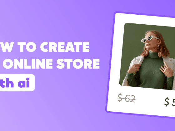 Create a store online with Hocoos AI website builder