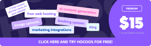 Try Hocoos for free, and access all our AI tools for just $15