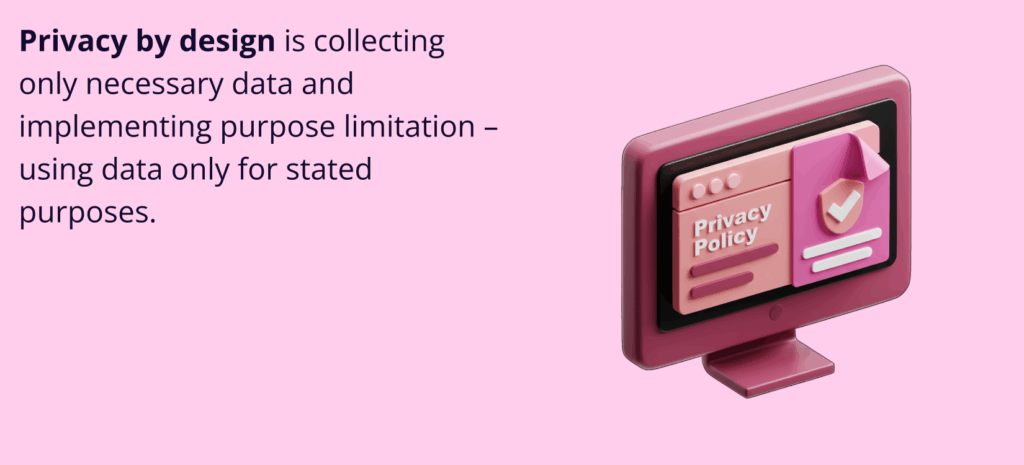Website Trends 2026: The Future of Digital Experience is Here 6 Website Trends 2026: The Future of Digital Experience is Here. Icon of a computer monitor displaying a "Privacy Policy" form with a checkmark.