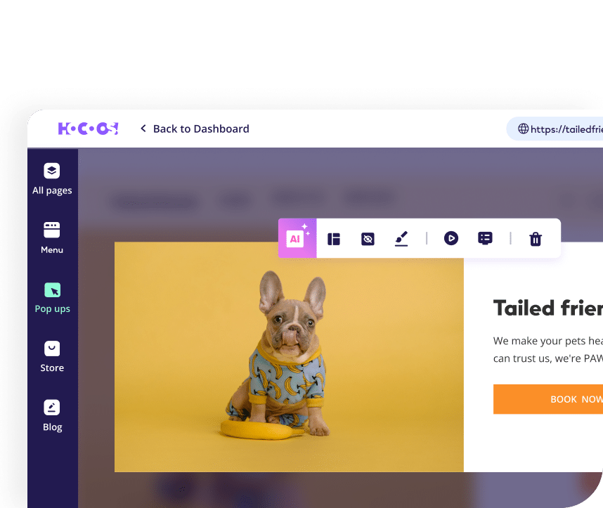 Edição 'Clicar e Editar' sem esforço