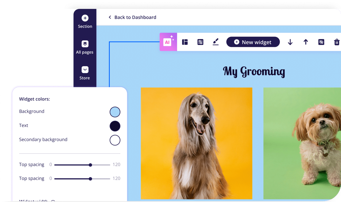 Fully Customizable Layouts