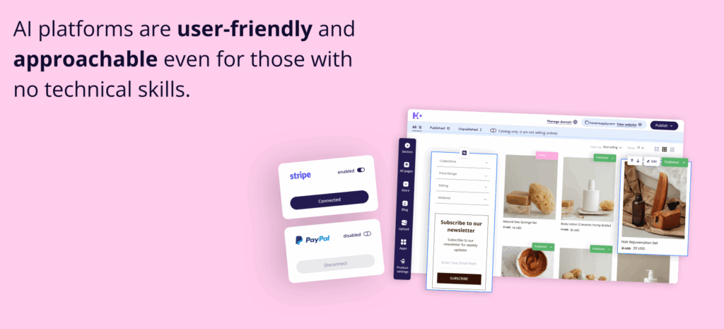 AI Website Builder vs. Traditional Builders: Which One Is Better for Small Businesses? 3 AI Website Builder vs. Traditional Builders: Which One Is Better for Small Businesses. Graphic featuring the Hocoos AI logo and text: "An AI-powered website can be ready up to 10 times quicker compared to one done by a traditional builder."